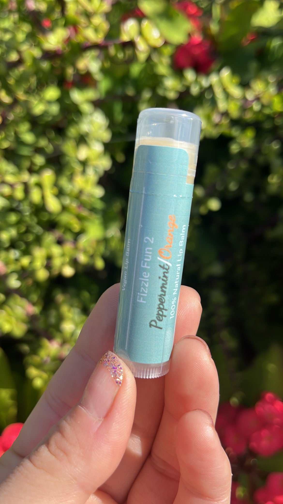 Peppermint Orange Lip Balm