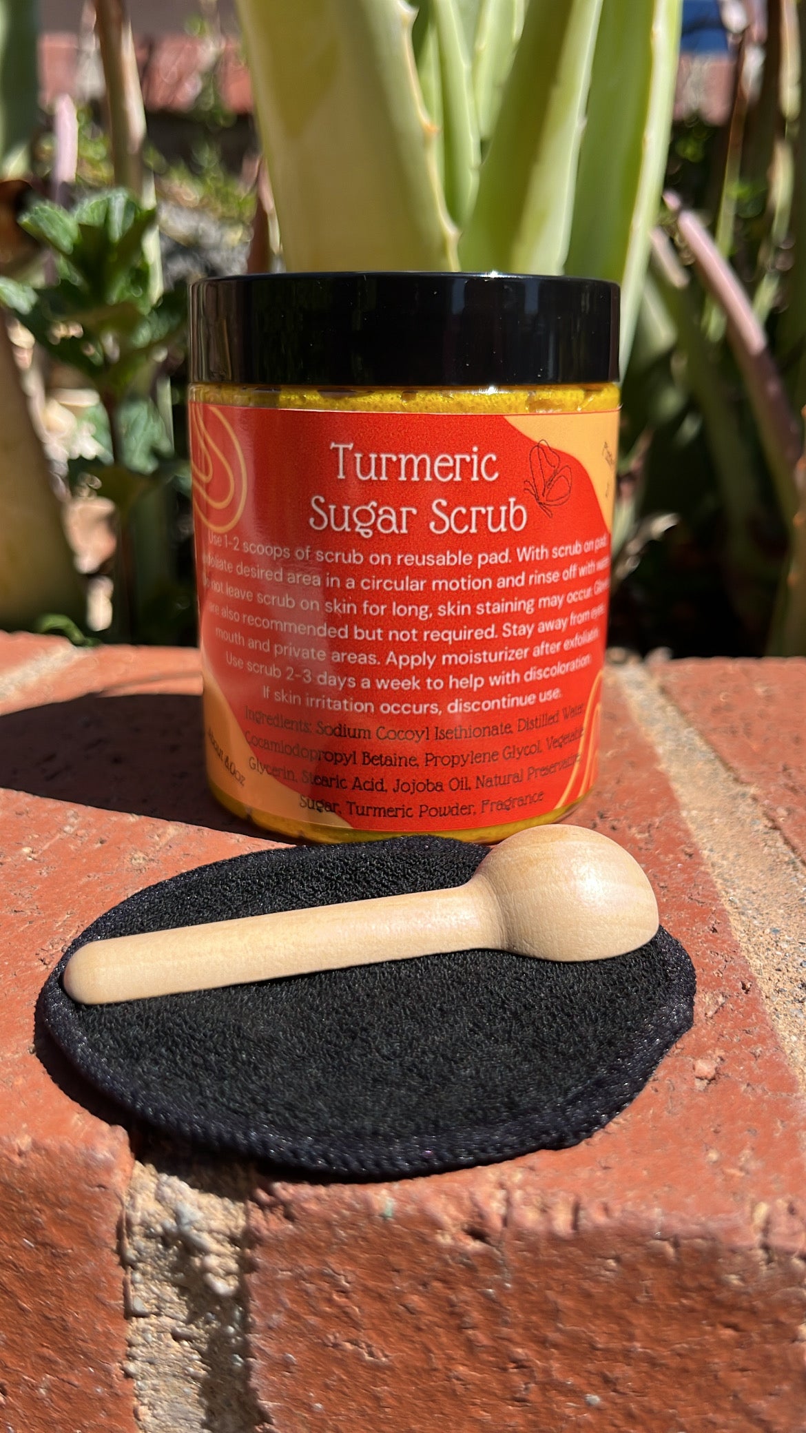 Turmeric Sugar Scrub