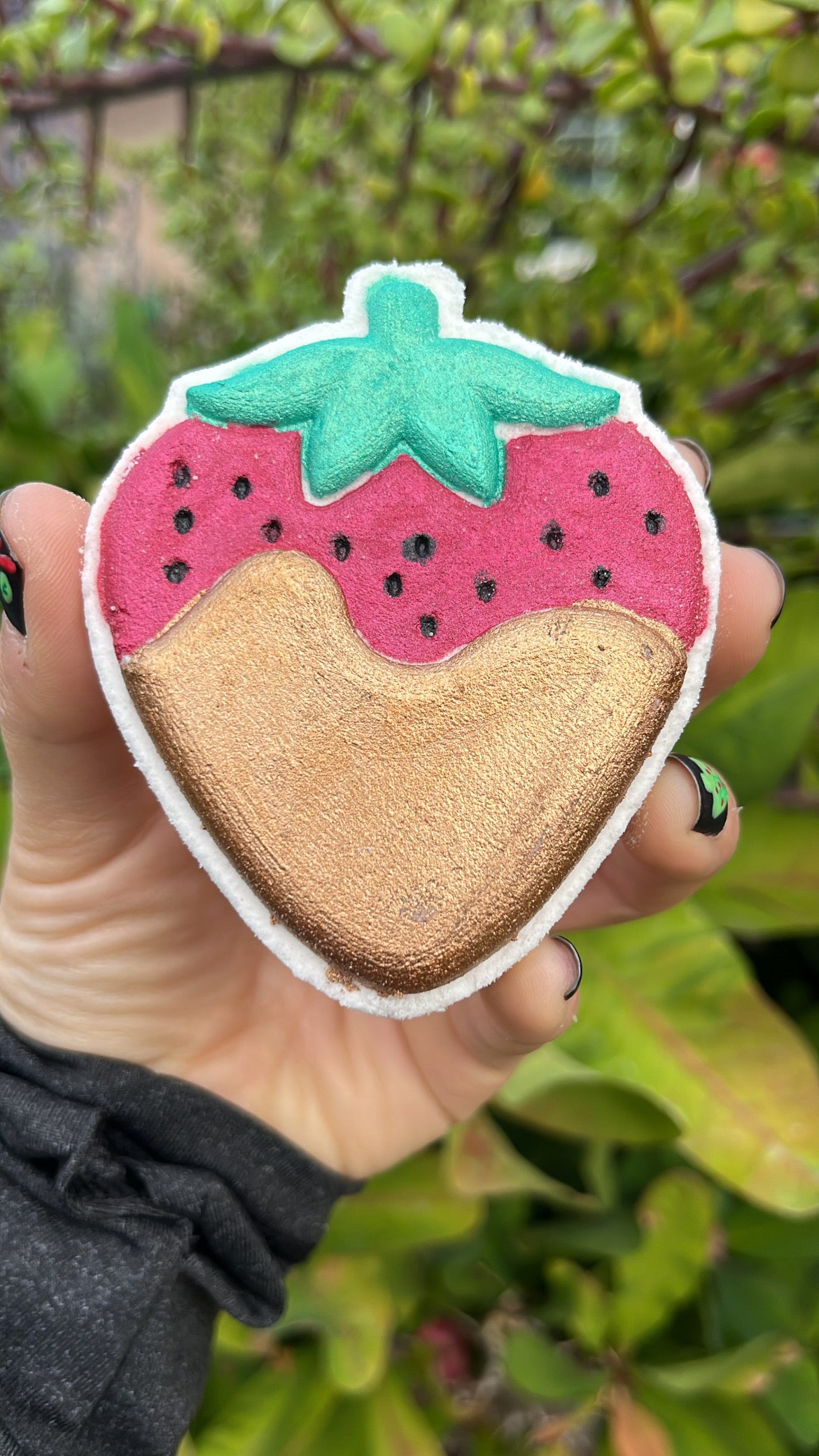 Dipped Strawberry Bath Bomb