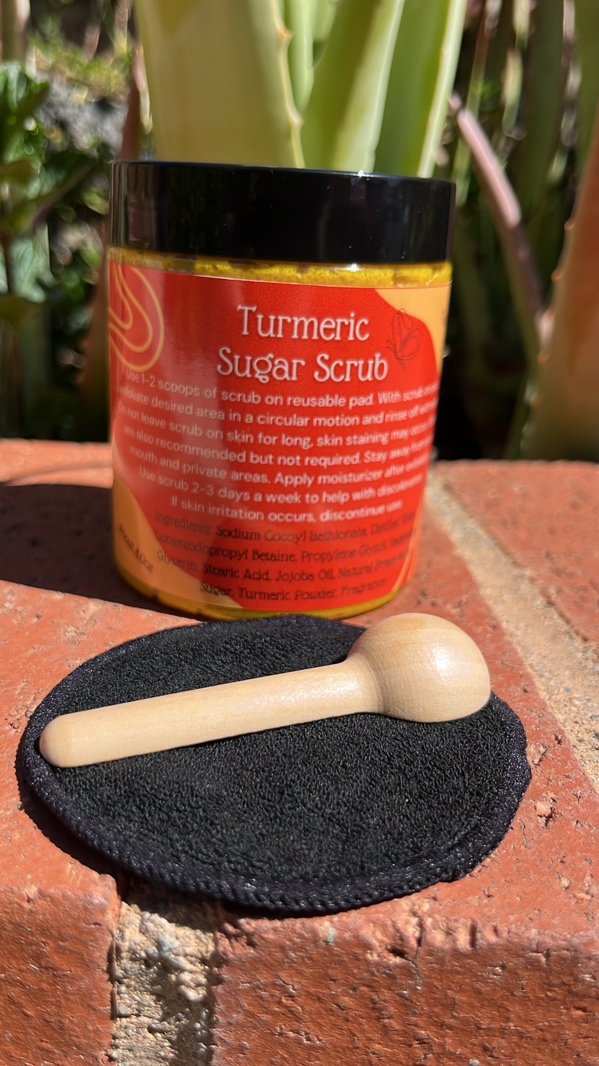 Turmeric Sugar Scrub