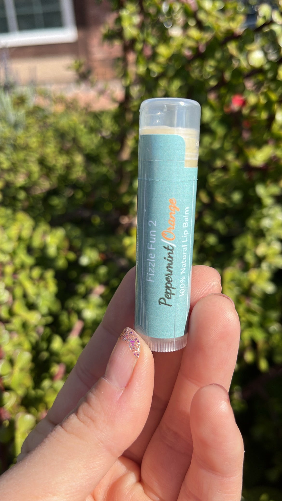 Peppermint Orange Lip Balm