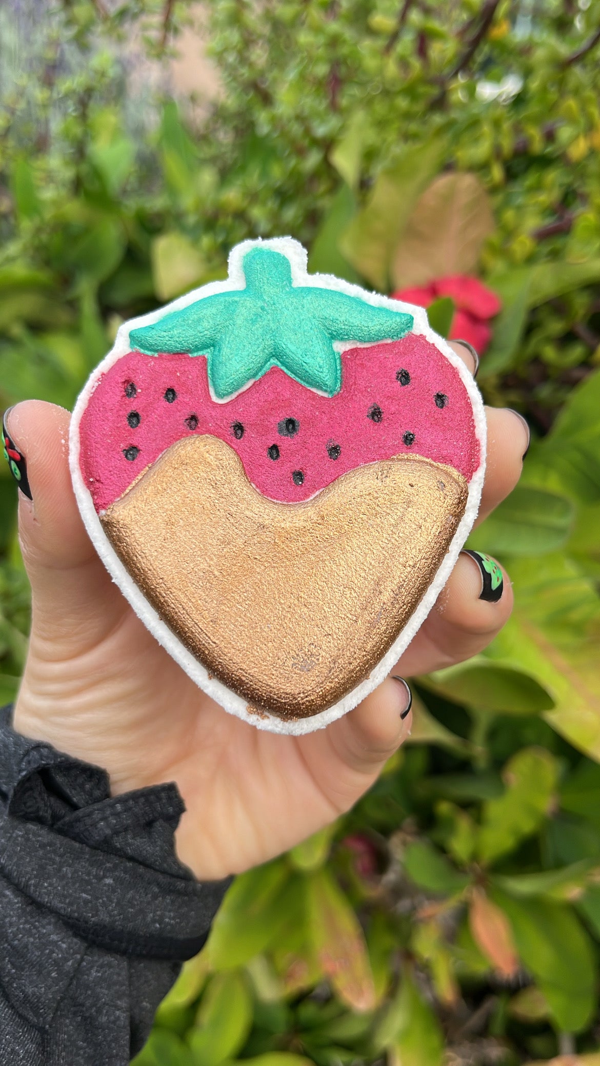Dipped Strawberry Bath Bomb