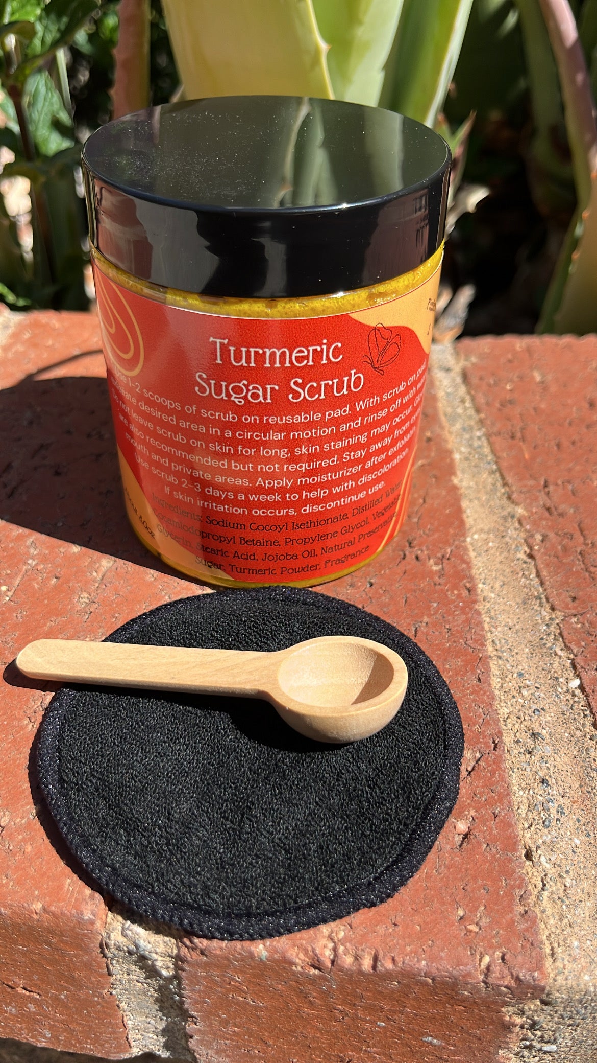 Turmeric Sugar Scrub