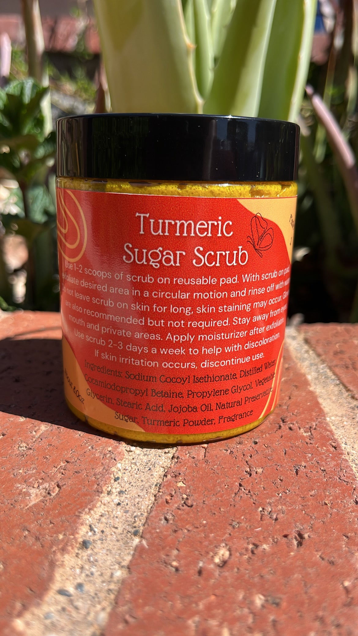 Turmeric Sugar Scrub