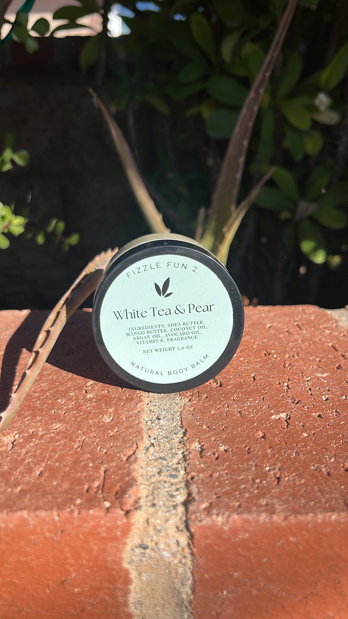 2 oz White Tea & Pear Shea Coconut Body Balm