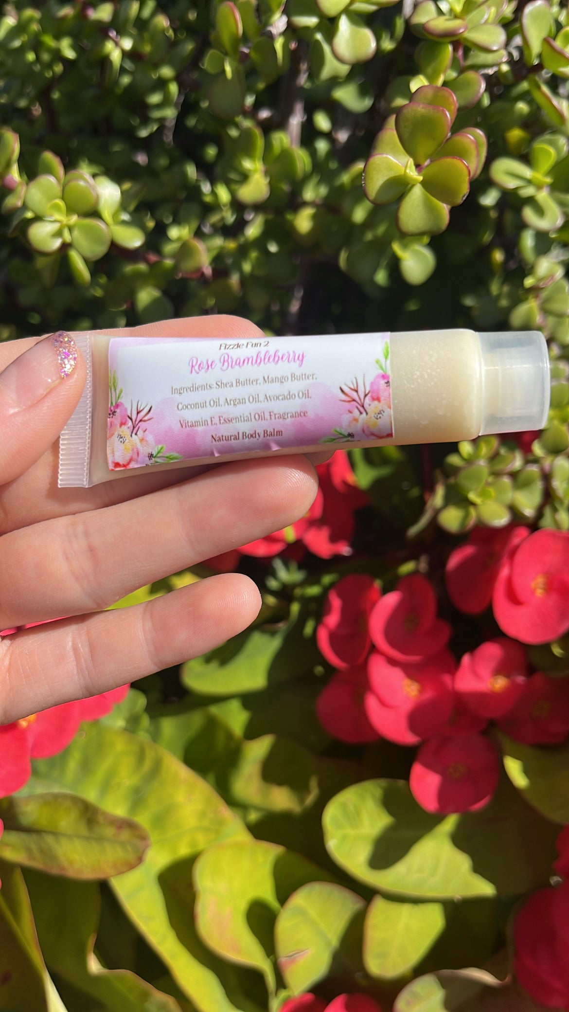 Travel Rose Brambleberry Body Balm