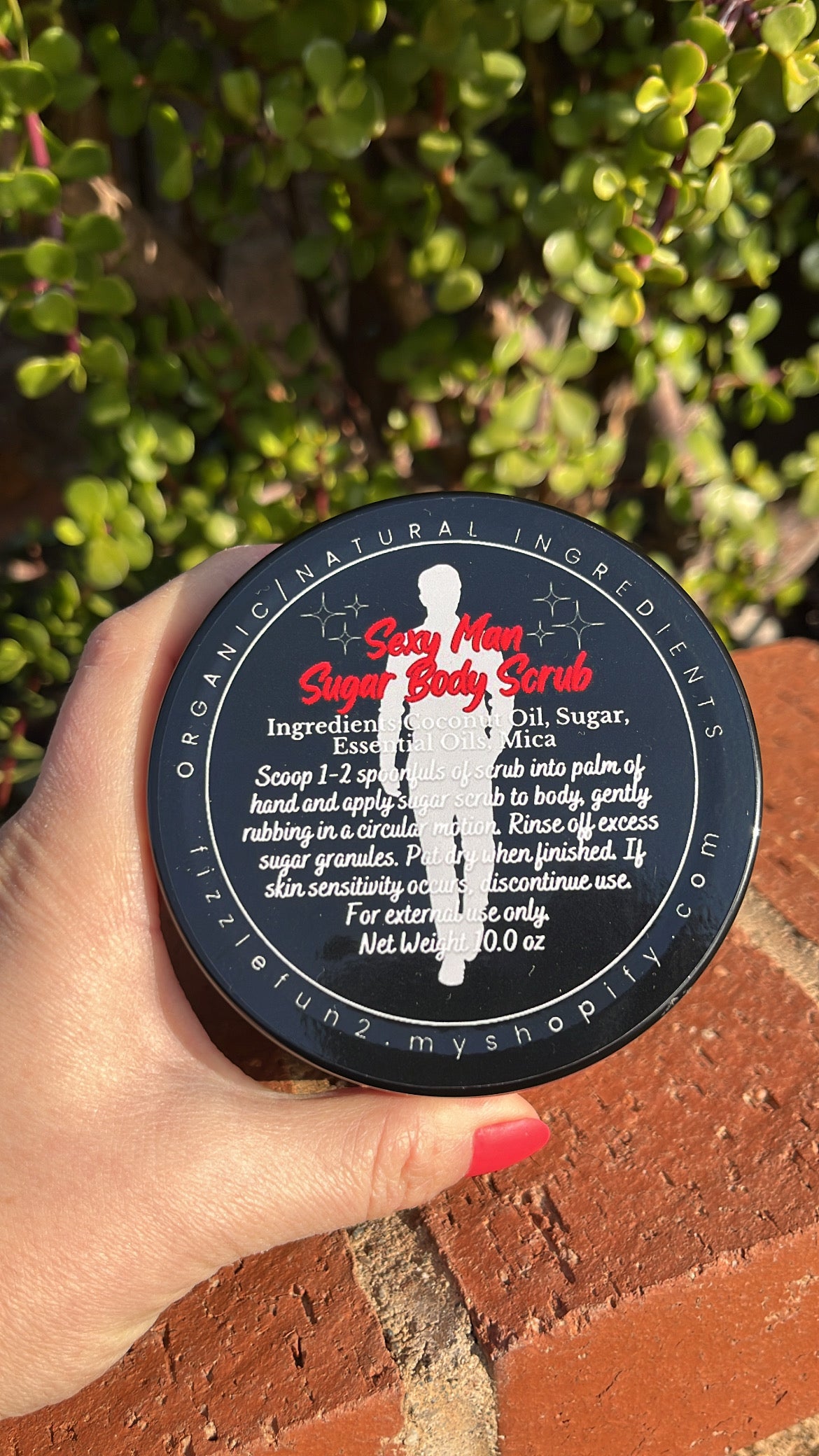 Sexy Man Sugar Body Scrub