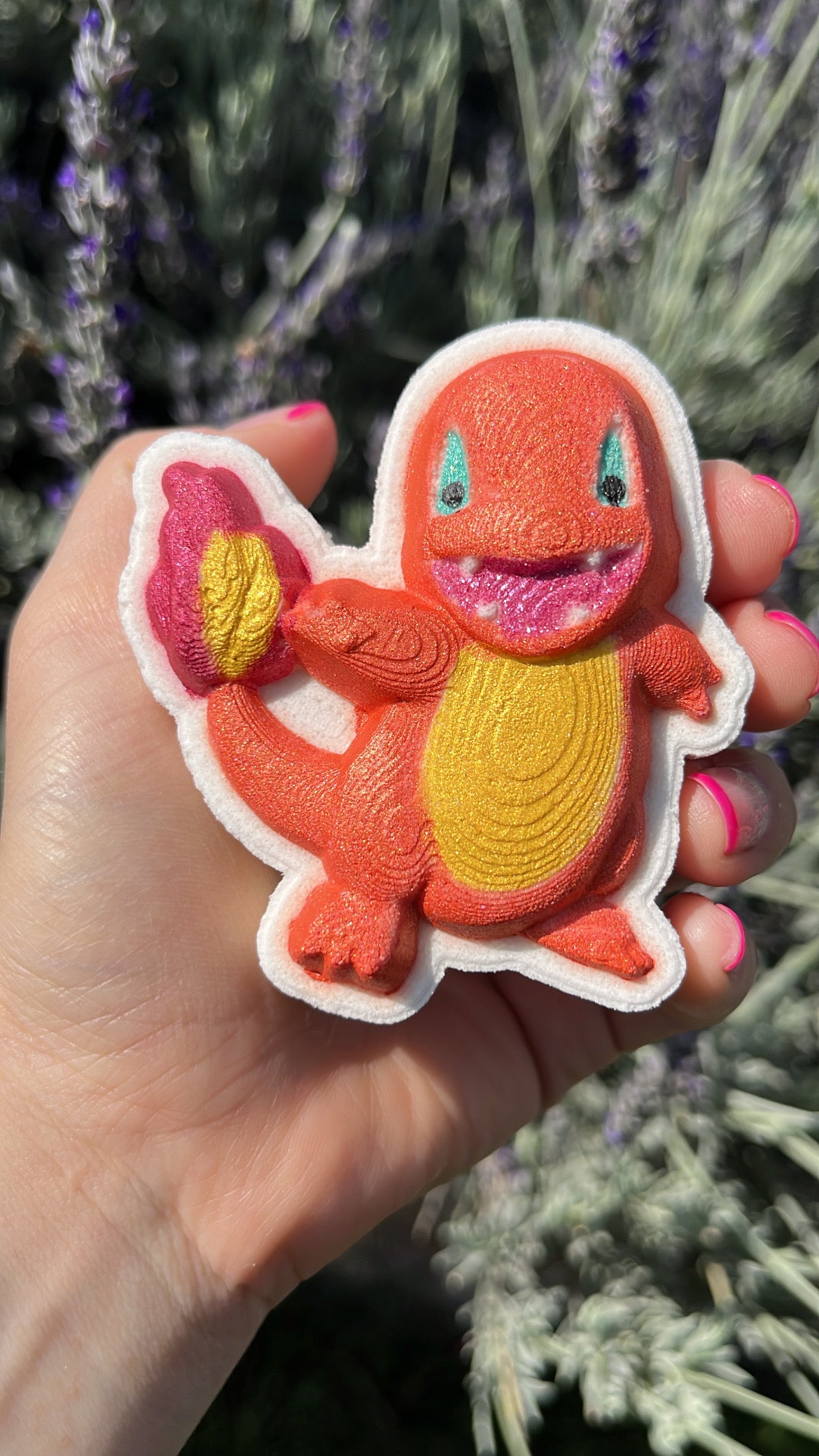 Charmander Bath Bomb