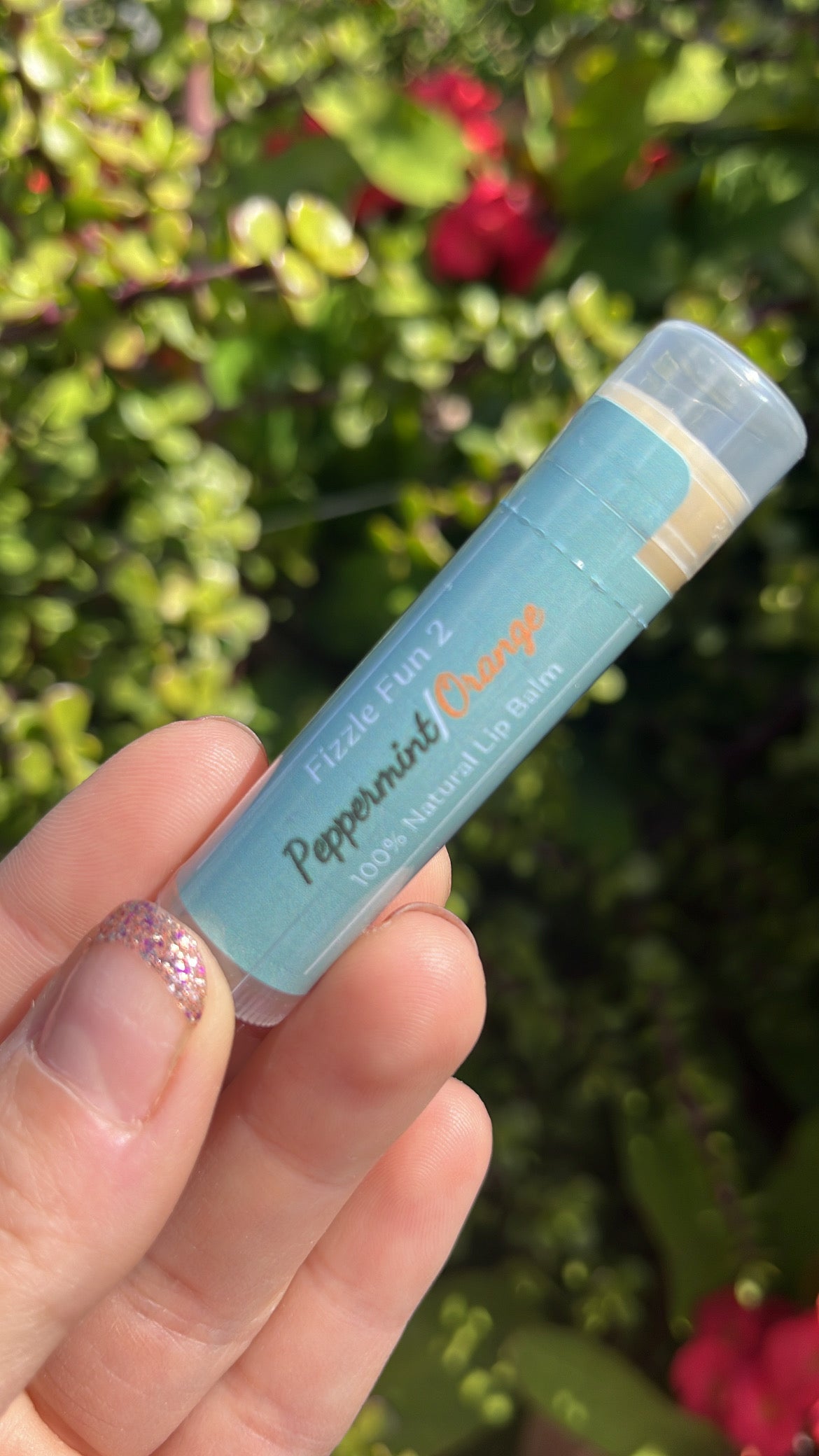Peppermint Orange Lip Balm