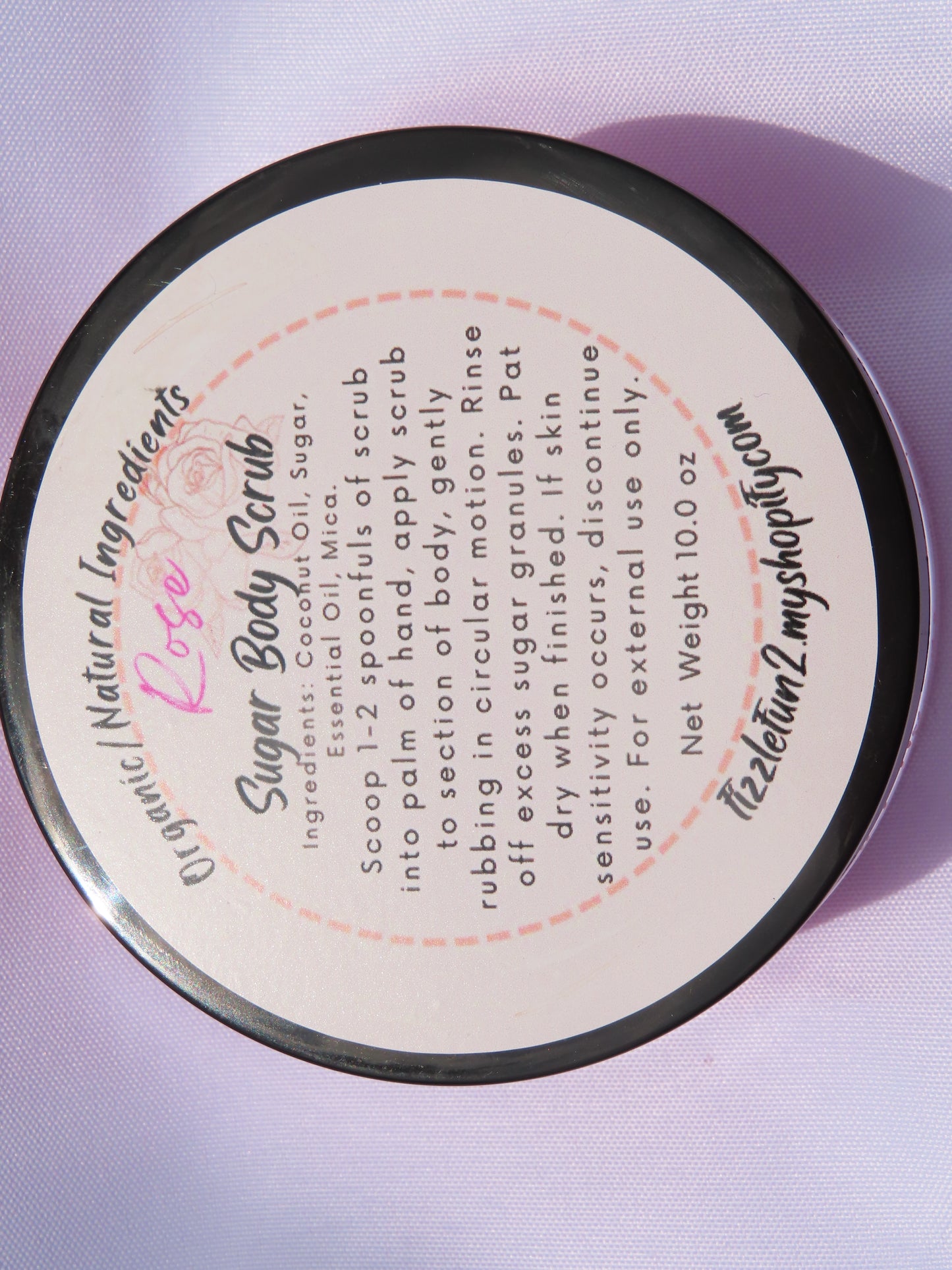 Rose Sugar Body Scrub
