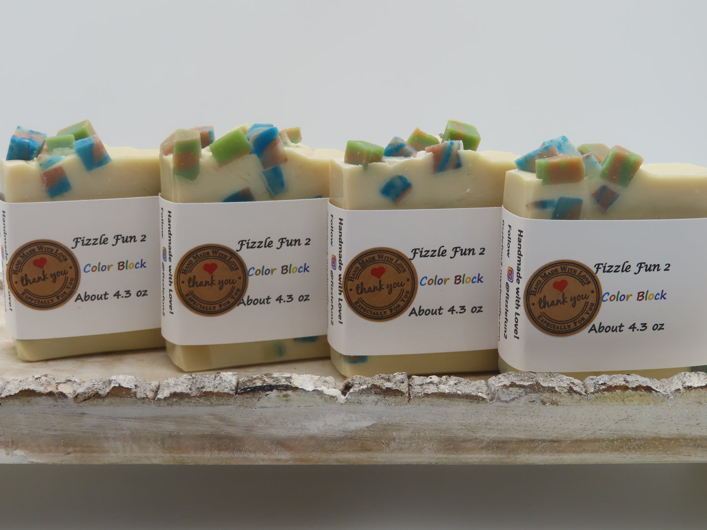 Color Block Soap