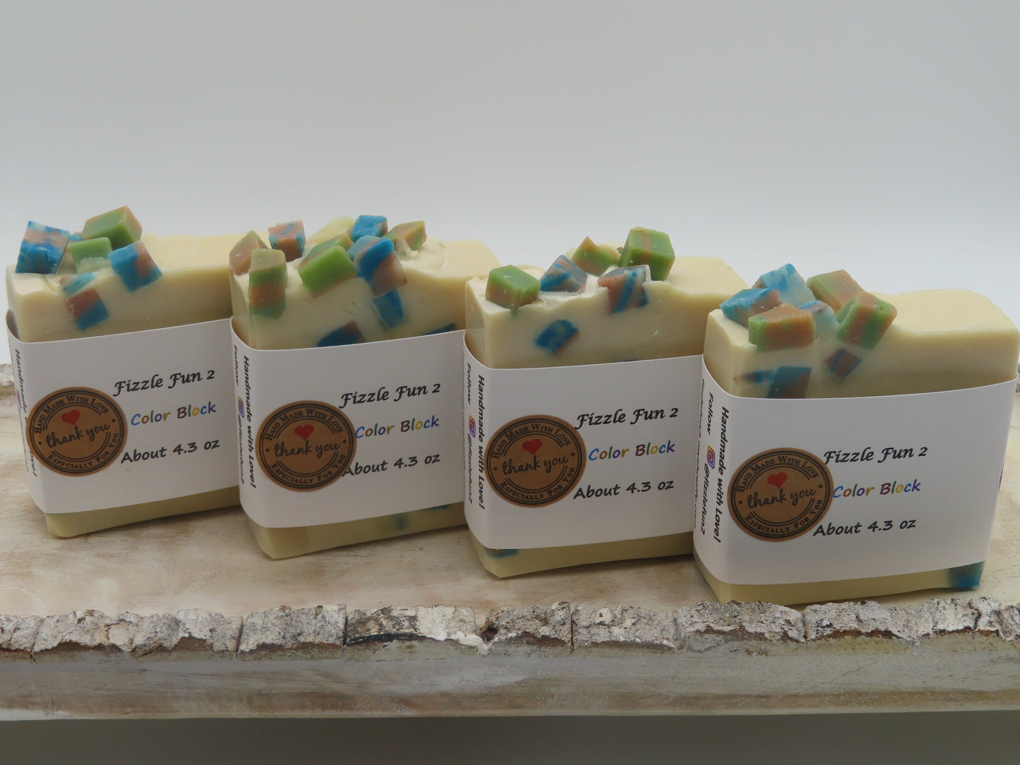 Color Block Soap