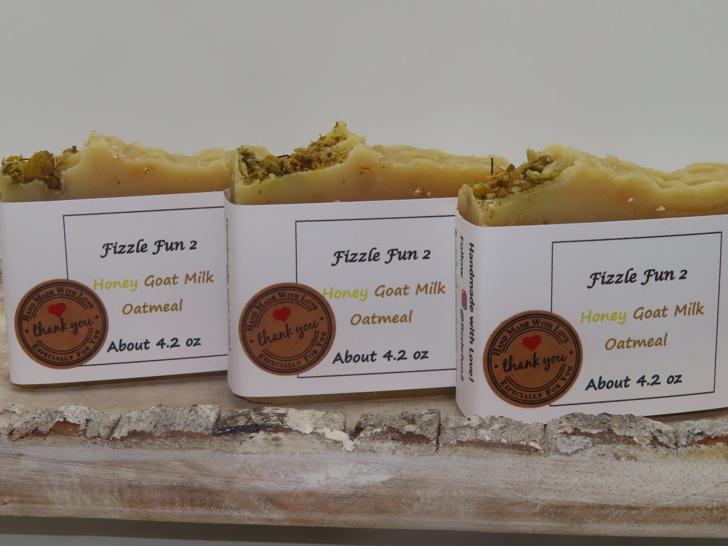 Honey Goat Milk Oatmeal Soap