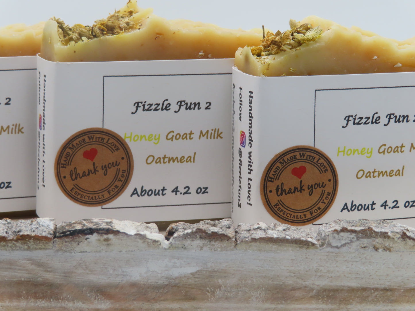 Honey Goat Milk Oatmeal Soap