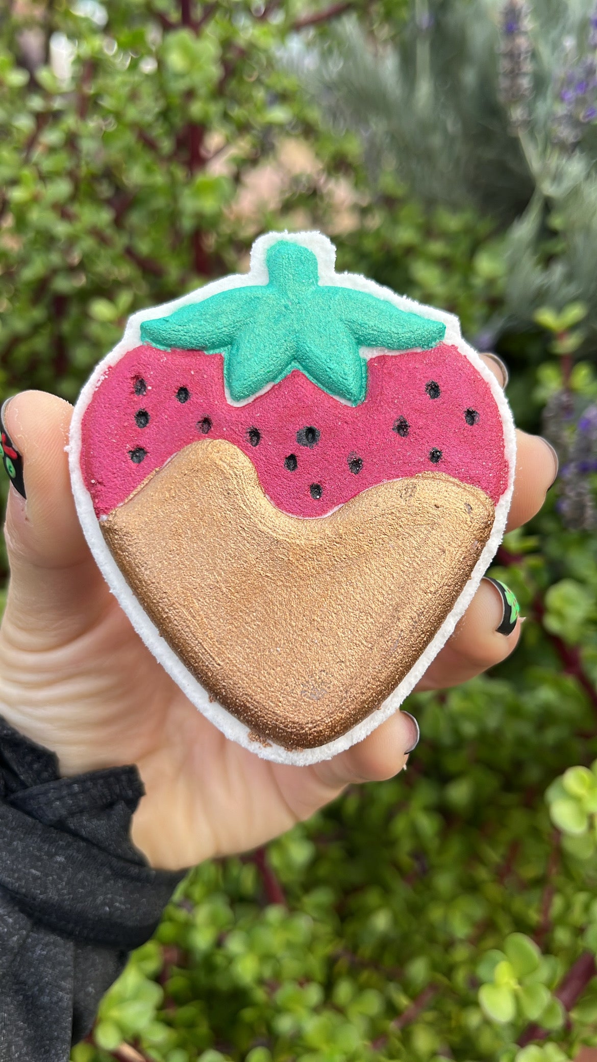 Dipped Strawberry Bath Bomb