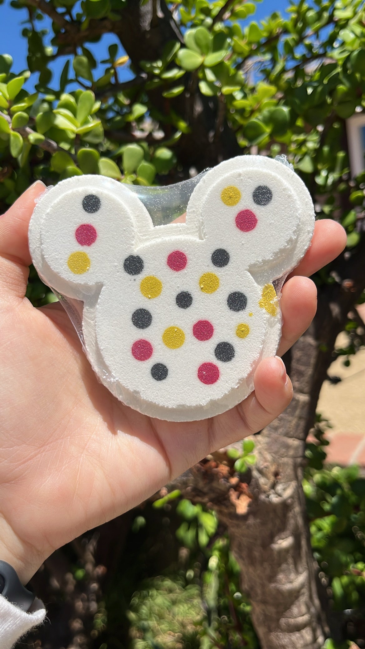 Mouse Ears Bath Bomb