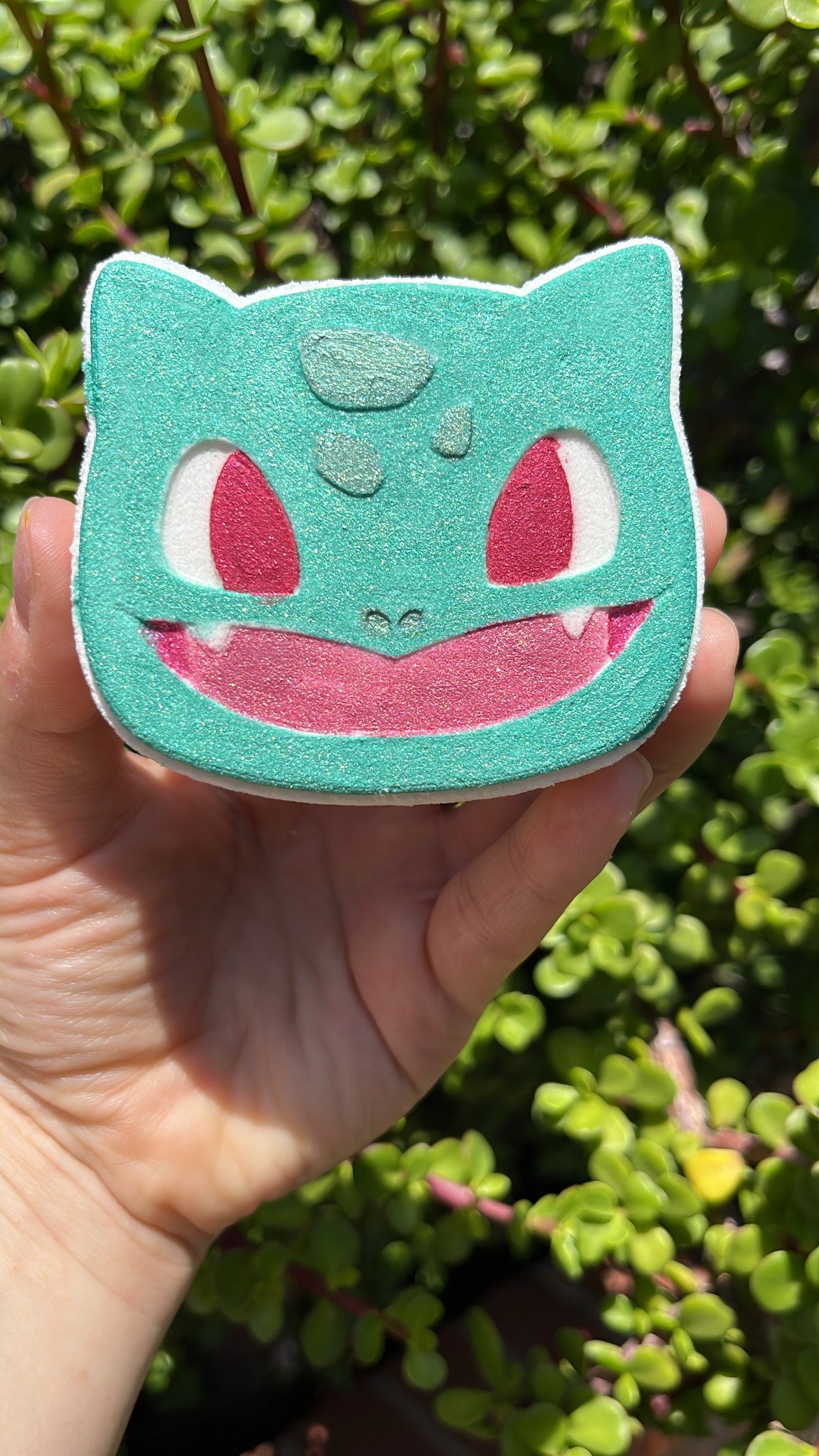 Bulbasaur Bath Bomb