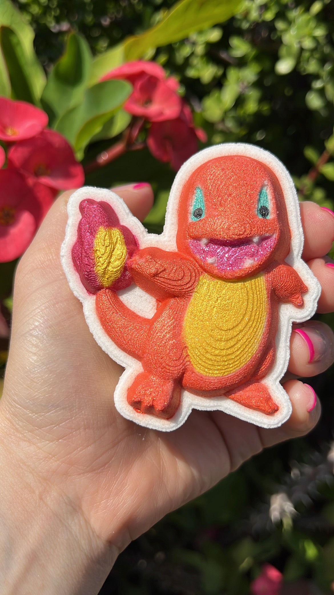 Charmander Bath Bomb