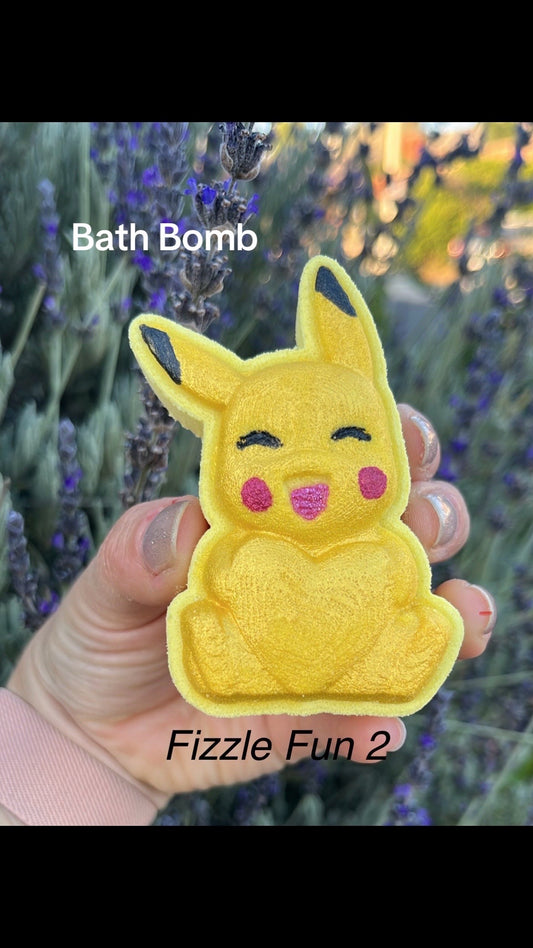 Pikachu Bath Bomb