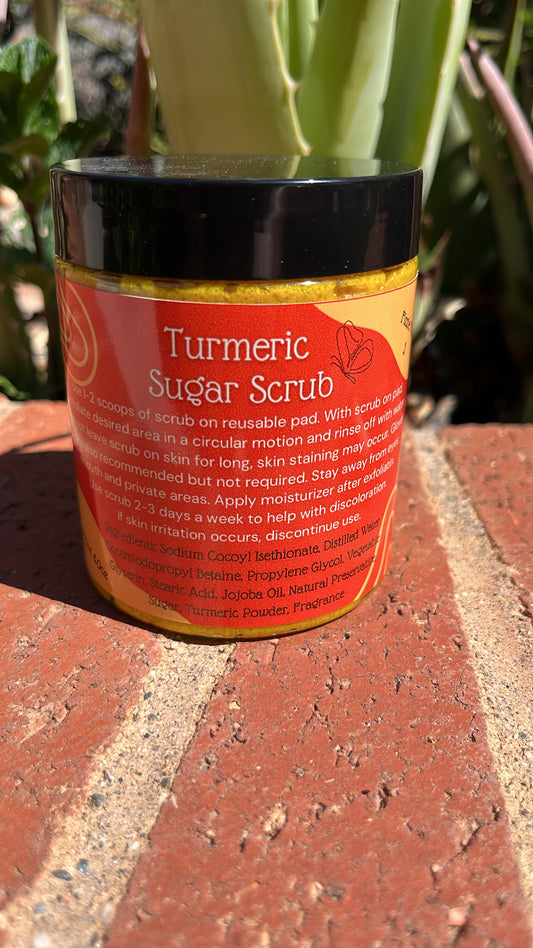 Turmeric Sugar Scrub