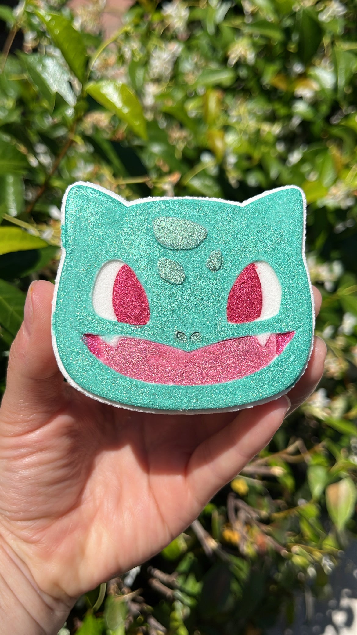 Bulbasaur Bath Bomb