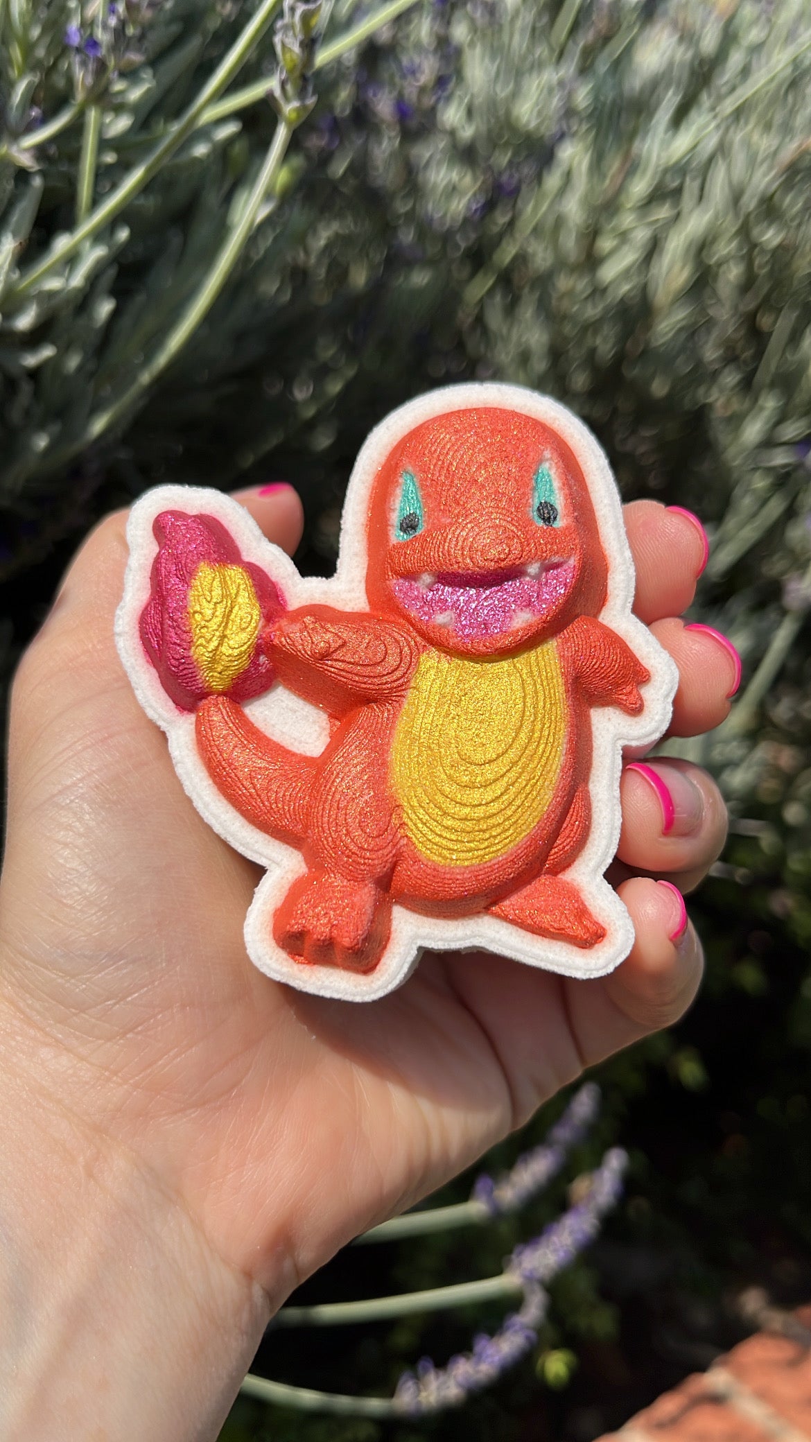 Charmander Bath Bomb
