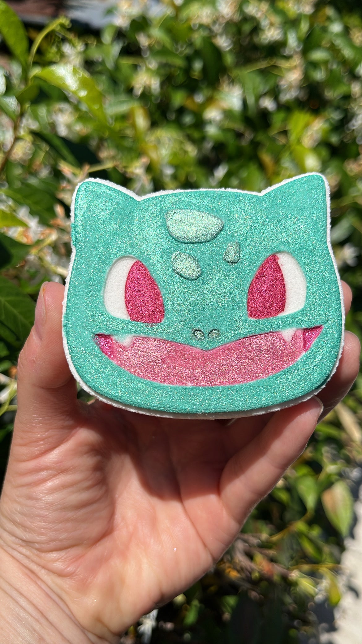 Bulbasaur Bath Bomb