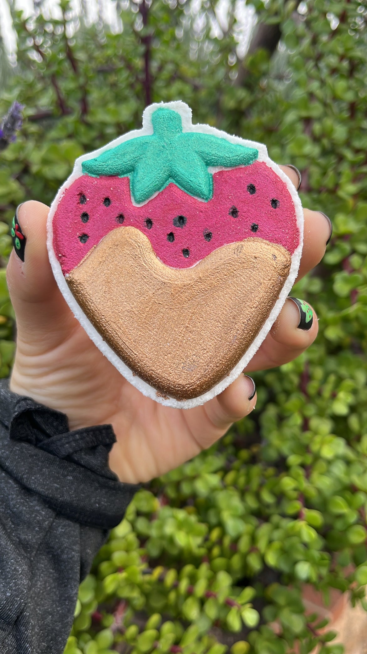 Dipped Strawberry Bath Bomb