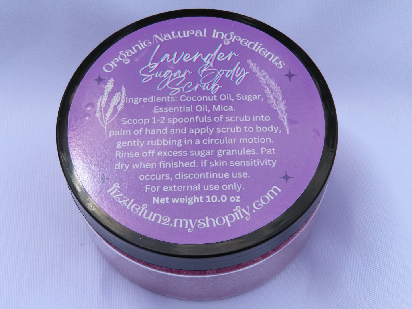 Lavender Sugar Body Scrub