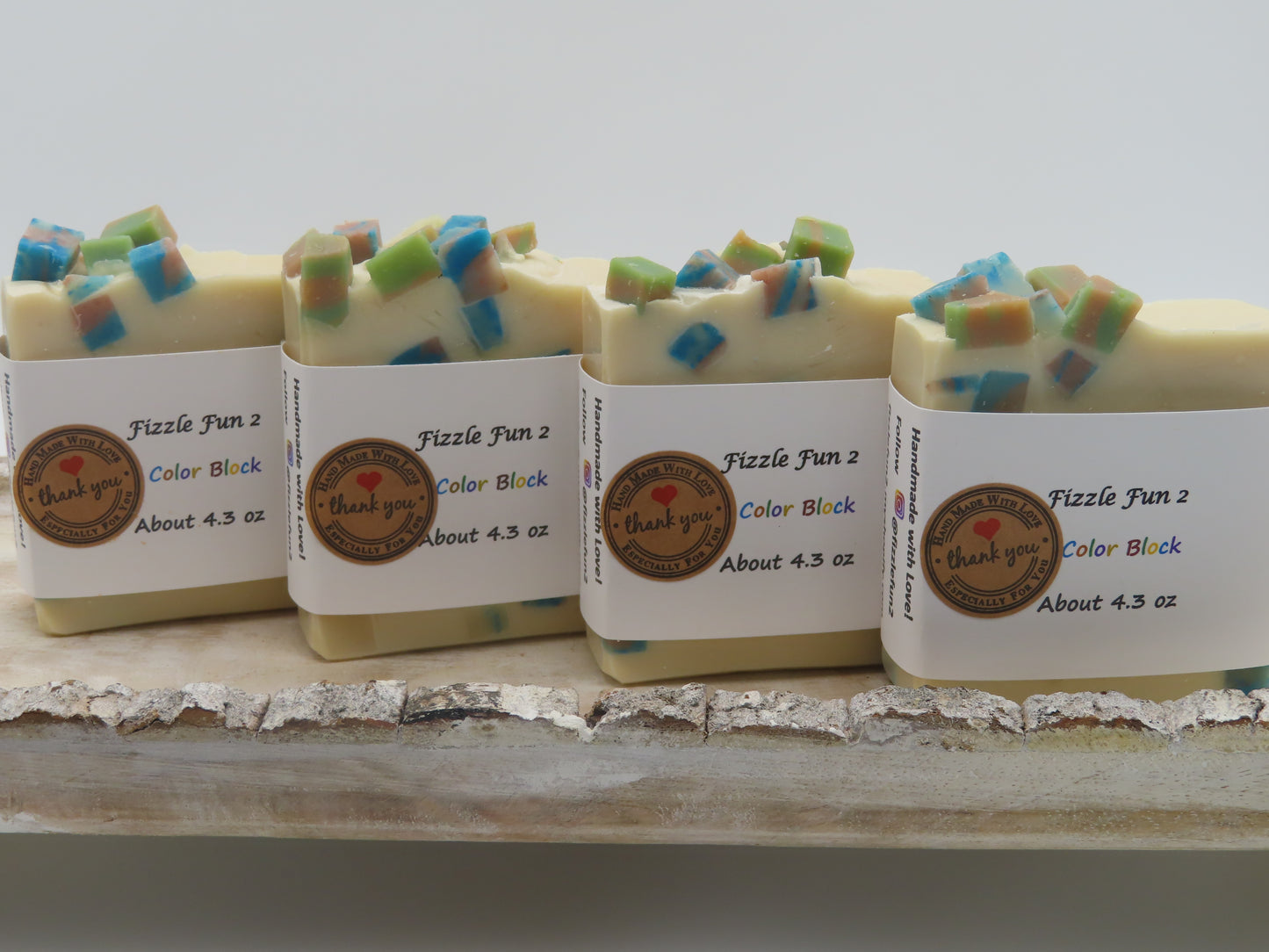 Color Block Soap