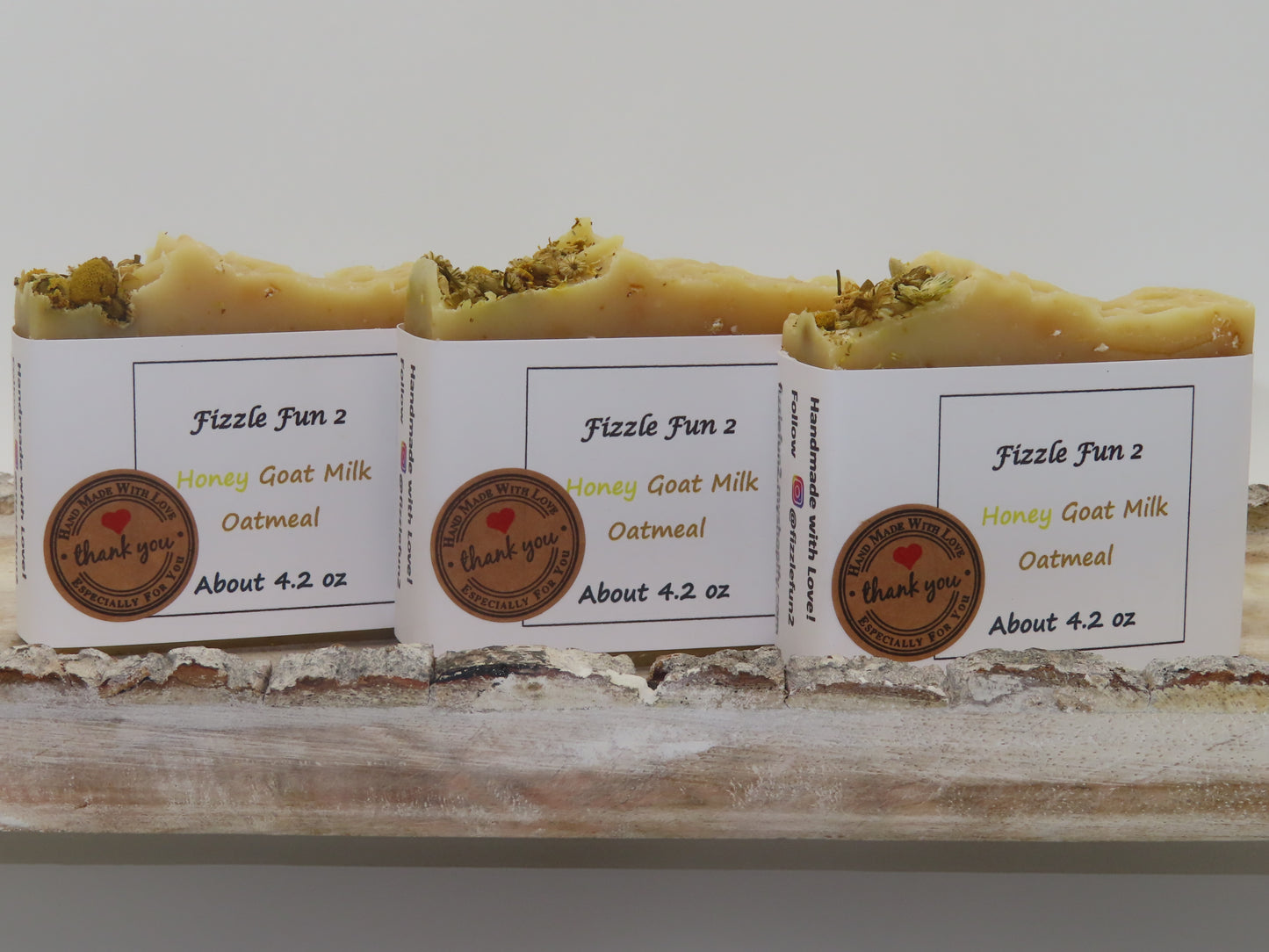 Honey Goat Milk Oatmeal Soap