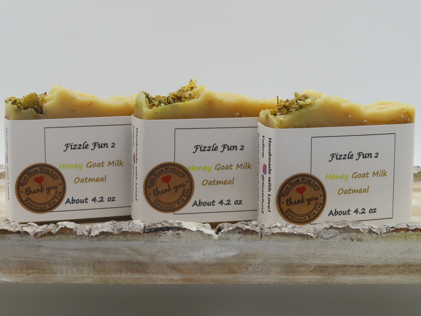 Honey Goat Milk Oatmeal Soap
